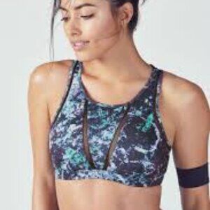 Fabletics Blue and Purple Sports Bra Size M Artzec